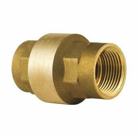 BONOMI NORTH AMERICA 3in LEAD FREE HIGH FLOW RATE IN-LINE SPRING LOADED CHECK VALVE 100012LF-3